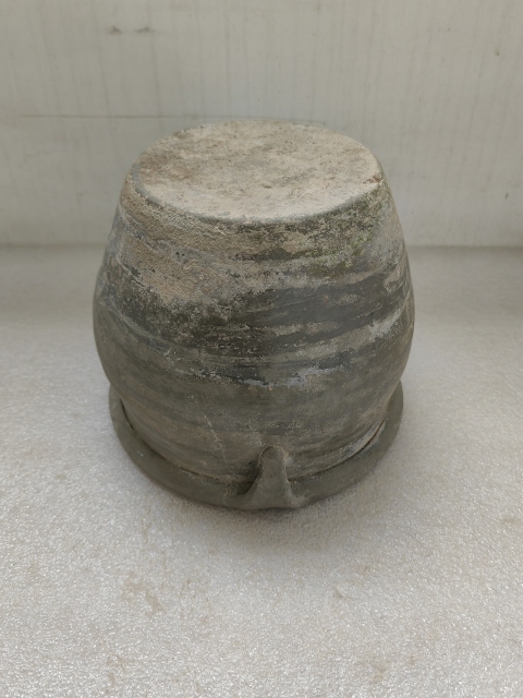 古玩陶瓷灰陶雙系罐拍賣，當(dāng)前價(jià)格450元