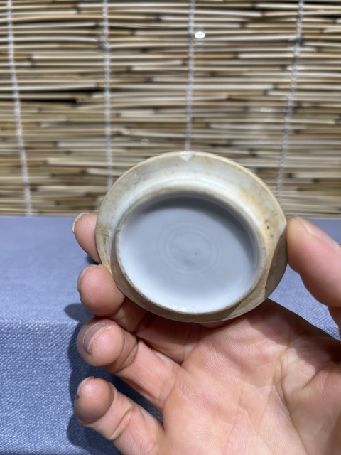 古玩陶瓷粉彩小蓋盒拍賣，當前價格1500元