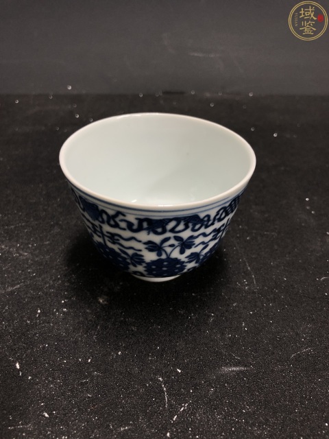 古玩陶瓷青花杯拍賣,當前價格3900元