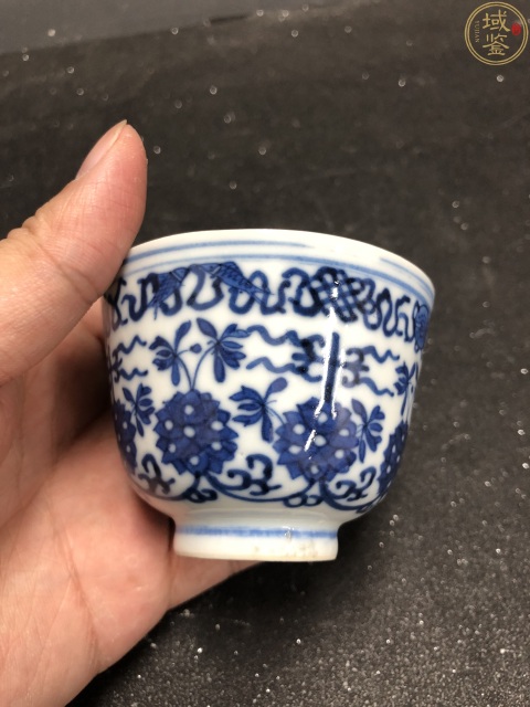 古玩陶瓷青花杯拍賣,當前價格3900元