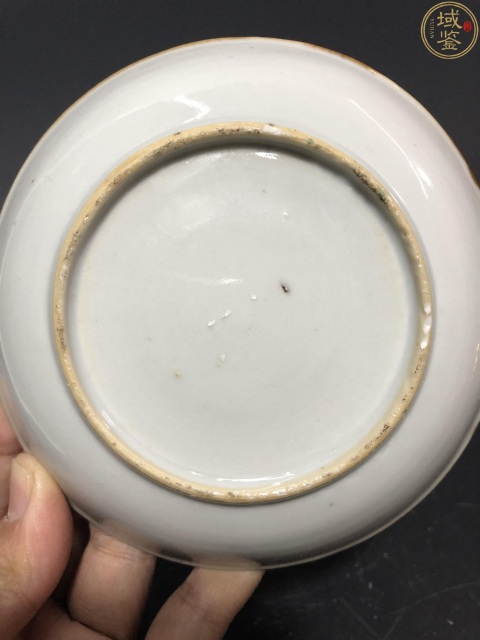 古玩陶瓷紫金釉開窗壽桃茶杯一套拍賣,當前價格2800元