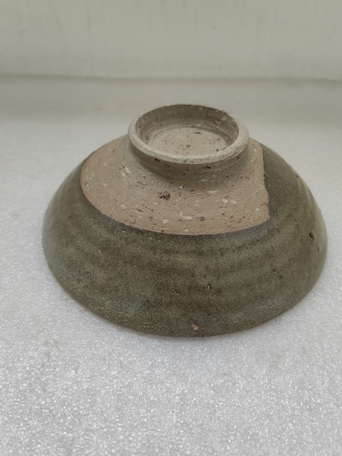 古玩陶瓷元代褐釉碗拍賣,當前價格680元