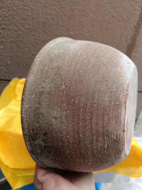 古玩陶瓷(館藏級)三國兩晉南北朝青瓷大碾缽拍賣,當前價格2800元