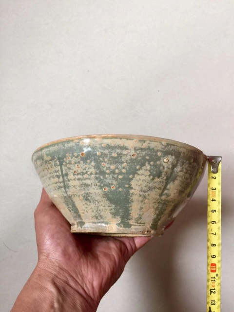 古玩陶瓷越窯青瓷出筋大碗拍賣，當前價格4600元