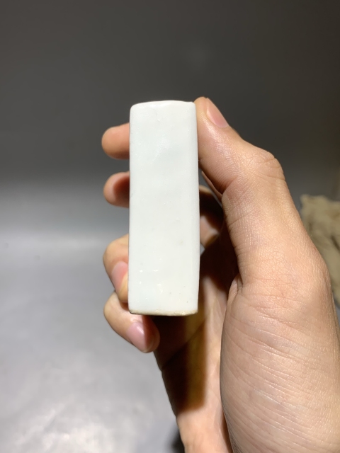 古玩陶瓷清代青花方形硯滴拍賣，當前價格3000元