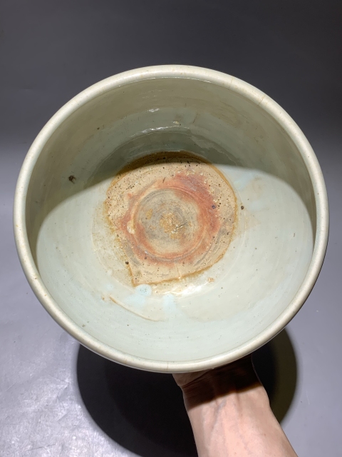 古玩陶瓷明代龍泉窯筆洗香爐拍賣,當(dāng)前價(jià)格1588元