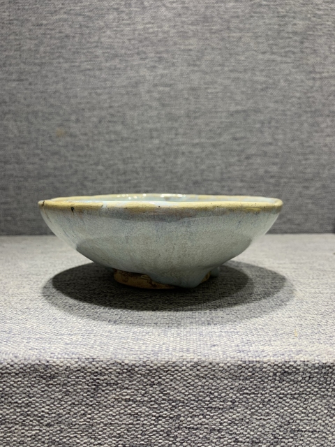 古玩陶瓷元代鈞瓷盞拍賣，當前價格9600元