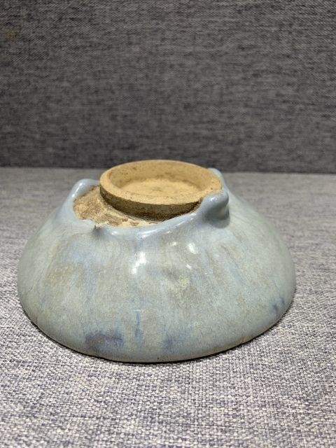 古玩陶瓷元代鈞瓷盞拍賣，當前價格9600元