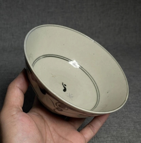 古玩陶瓷清中期.青花云龍紋茶碗拍賣，當前價格999元