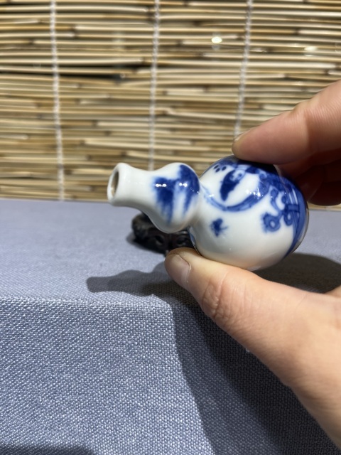 古玩陶瓷鼻煙壺拍賣，當(dāng)前價(jià)格3800元