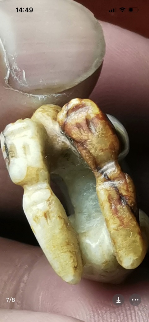 古玩玉器元代玉坐龍拍賣，當(dāng)前價(jià)格38800元