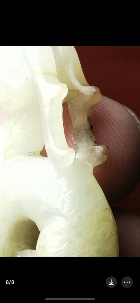 古玩玉器元代玉坐龍拍賣，當(dāng)前價(jià)格38800元