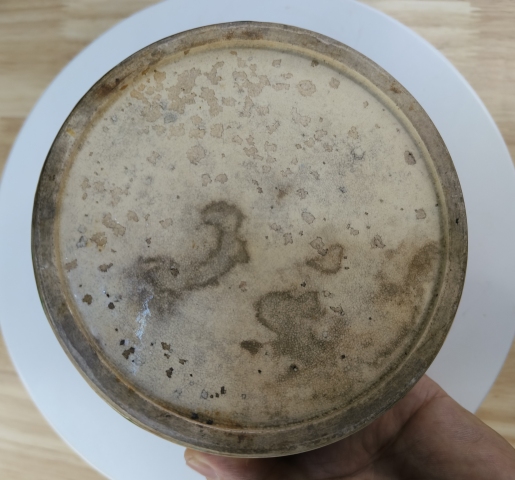 古玩陶瓷虎皮三彩缸拍賣,當(dāng)前價(jià)格680元