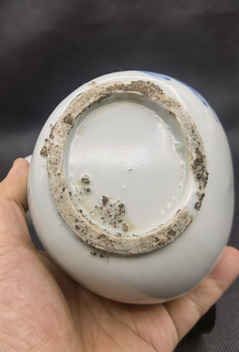 古玩陶瓷清早提梁葫蘆青花壺拍賣,當前價格5980元