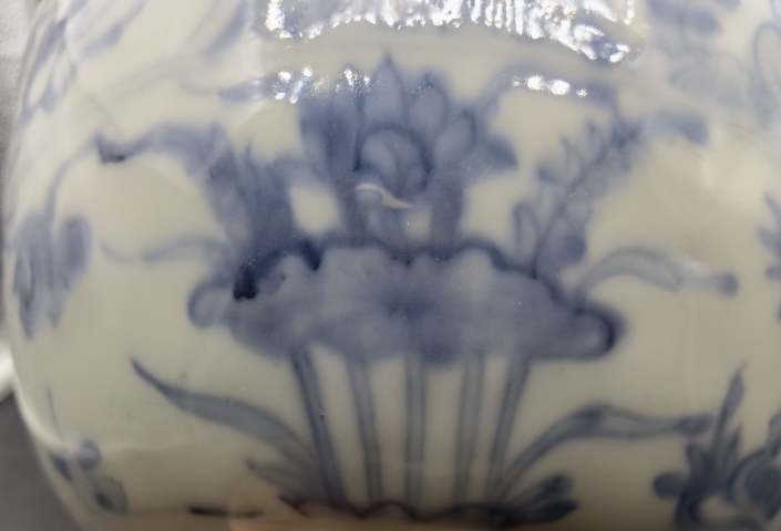古玩陶瓷明晚青花大碗拍賣,當(dāng)前價格6800元