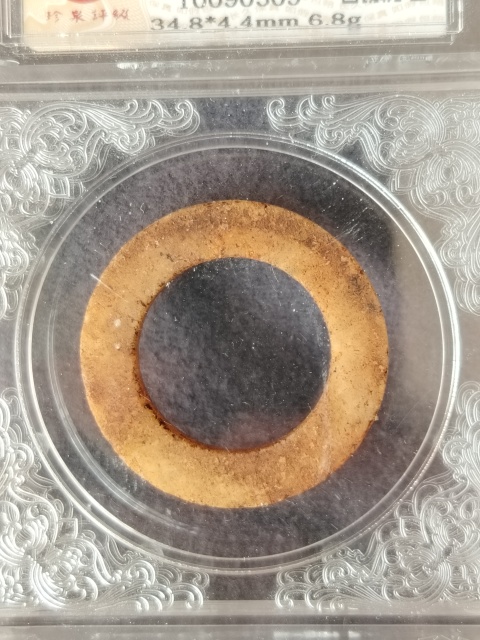古玩玉器地方玉素紋環拍賣,當前價格288元