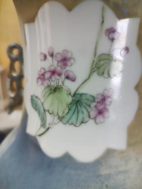 古玩陶瓷紅樓夢粉彩嫁妝瓶拍賣，當前價格3188元