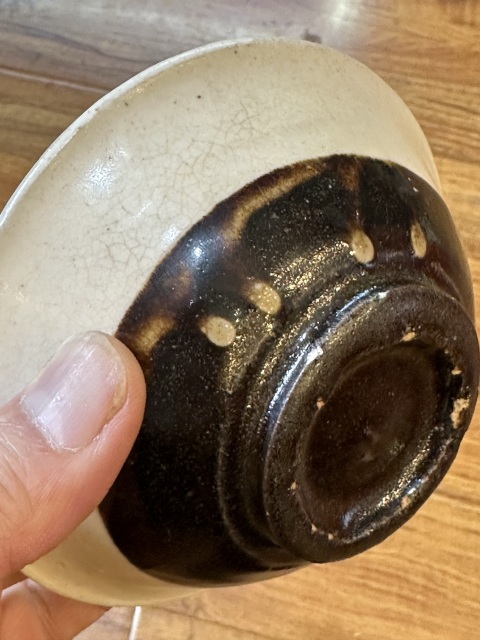 古玩陶瓷遼金二道釉碗拍賣,當(dāng)前價(jià)格38888元