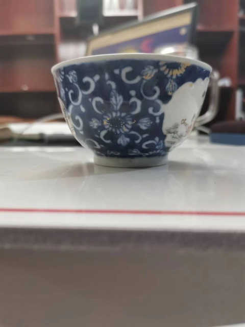古玩陶瓷青花開窗粉彩繪人物故事紋院拍賣,當前價格1280元