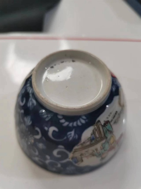 古玩陶瓷青花開窗粉彩繪人物故事紋院拍賣,當前價格1280元