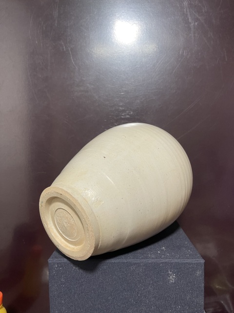 古玩陶瓷元卵白釉梅瓶拍賣,當(dāng)前價格11000元