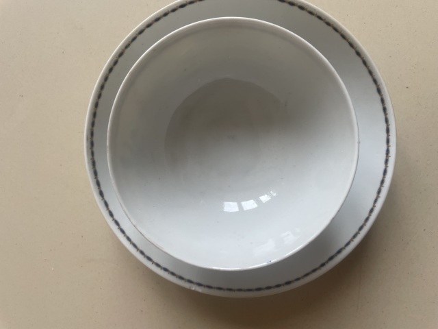 古玩陶瓷料彩花卉紋杯碟一套拍賣,當(dāng)前價(jià)格880元