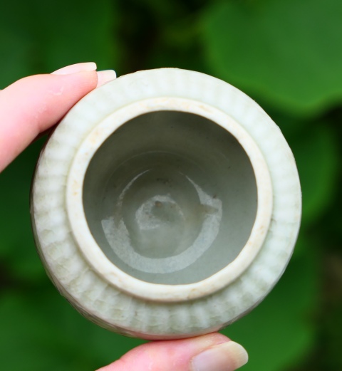 古玩陶瓷宋代影青釉花卉紋蓋罐拍賣,當(dāng)前價格9800元