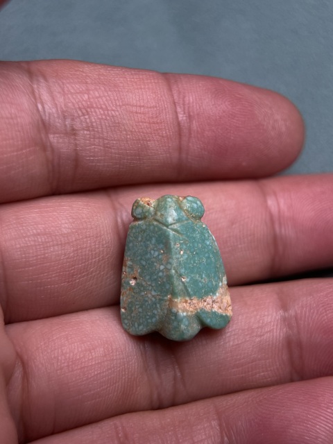 古玩玉器漢代綠松石蟬1拍賣(mài),當(dāng)前價(jià)格18600元