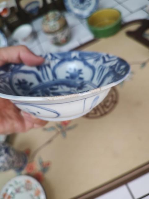 古玩陶瓷明萬歷.克拉克青花盤拍賣，當前價格3000元