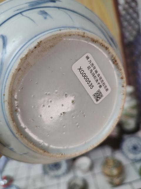 古玩陶瓷明萬歷.克拉克青花盤拍賣，當前價格3000元