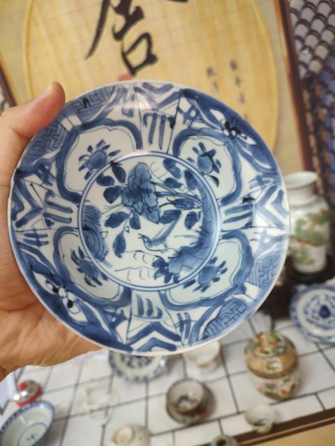 古玩陶瓷明萬歷.克拉克青花盤拍賣，當前價格3000元