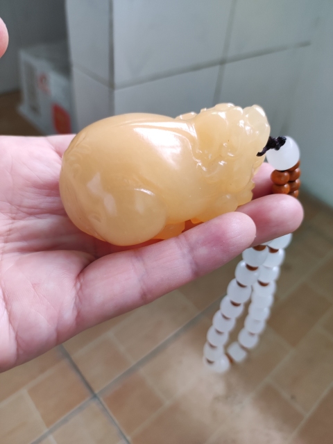 古玩玉器貔貅拍賣，當前價格690元