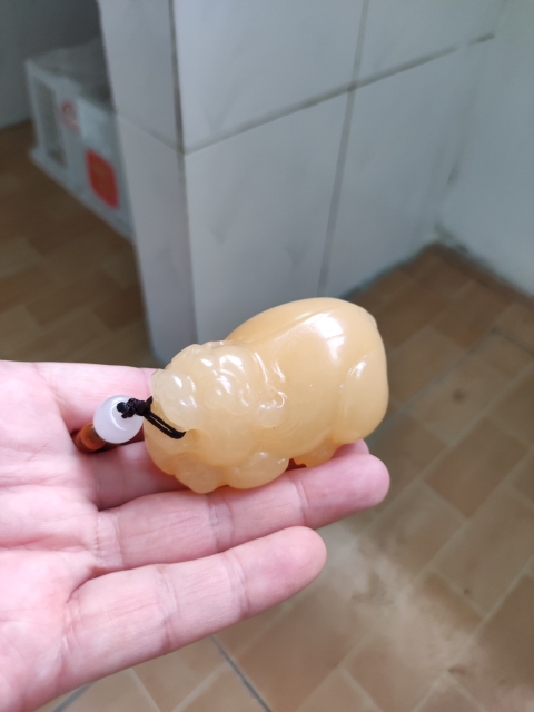 古玩玉器貔貅拍賣，當前價格690元