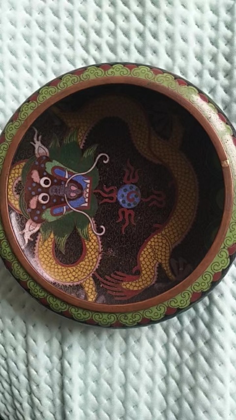 古玩陶瓷龍紋洗拍賣，當前價格2680元