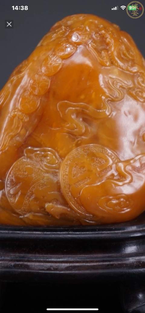 古玩雜項(xiàng)老撾田黃石龍雕擺件拍賣(mài),當(dāng)前價(jià)格2247元