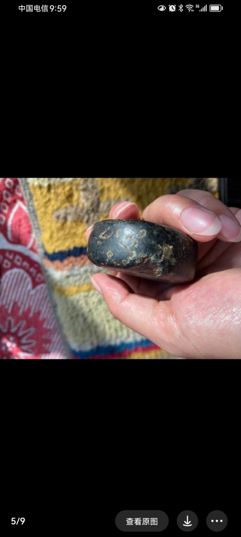 古玩玉器4000年齊家文化地方玉“紡錘”拍賣，當前價格450元