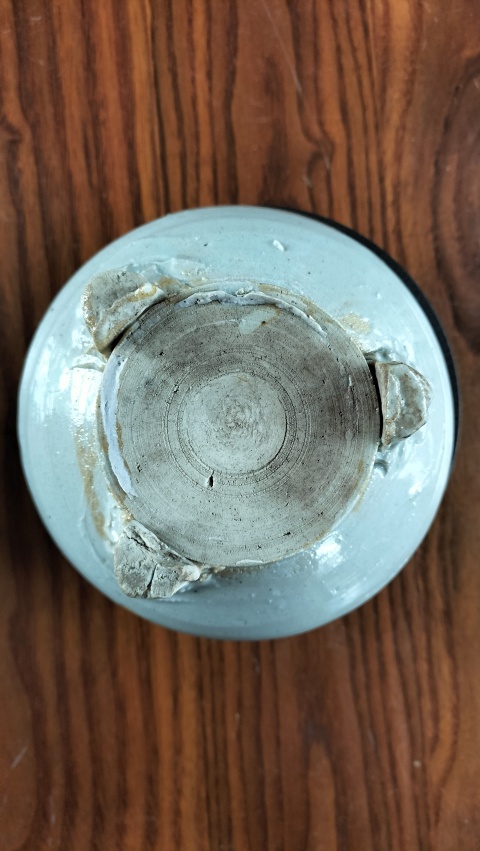 古玩陶瓷明代.青白釉三獸足爐1200拍賣，當前價格1200元