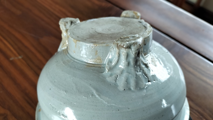 古玩陶瓷明代.青白釉三獸足爐1200拍賣，當前價格1200元
