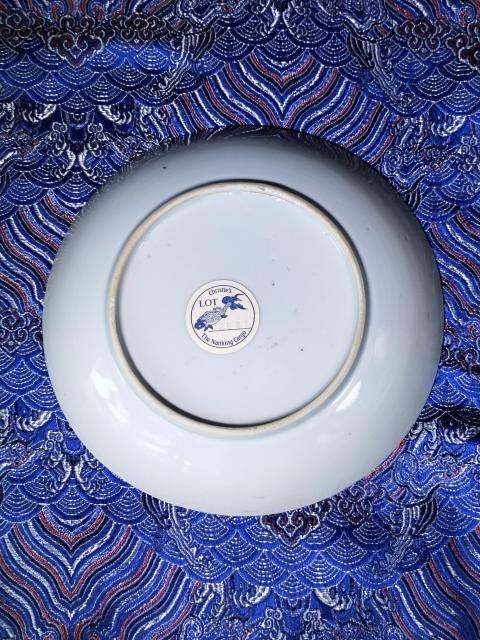 古玩陶瓷【故宮館藏佳士得精品】清乾隆青花亭臺風景圖盤005拍賣,當前價格5680元