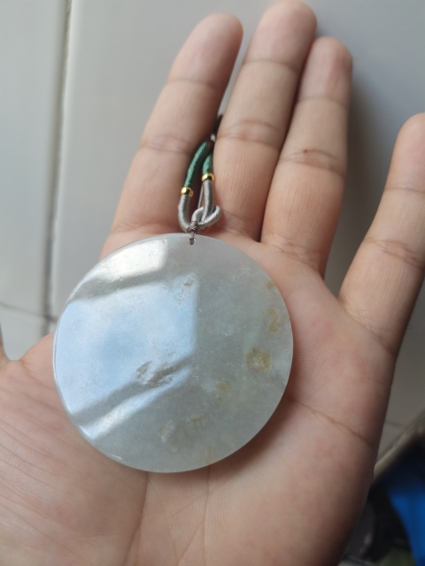 古玩玉器天然翡翠雕“山水牌”拍賣,當(dāng)前價格588元