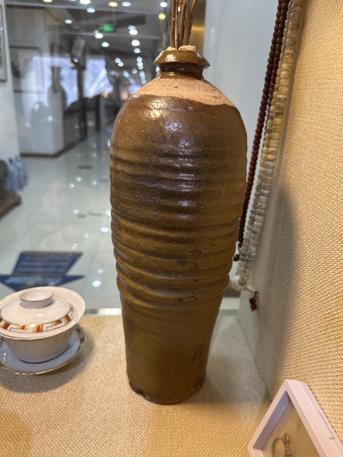 古玩陶瓷放個漏元代茶葉末梅瓶拍賣,當前價格6666元