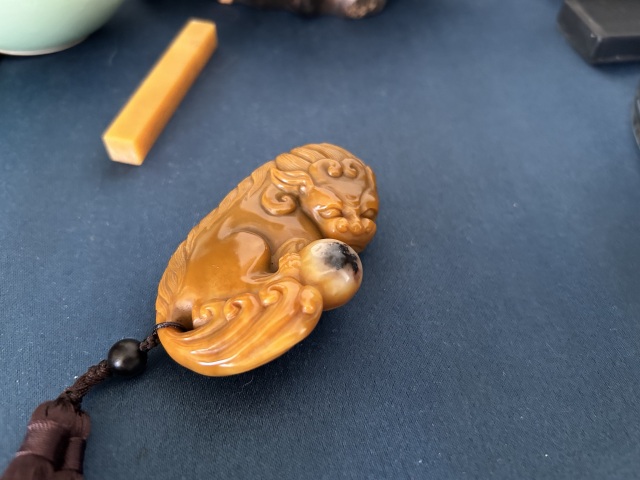 古玩雜項壽山石手把件拍賣,當前價格2699元
