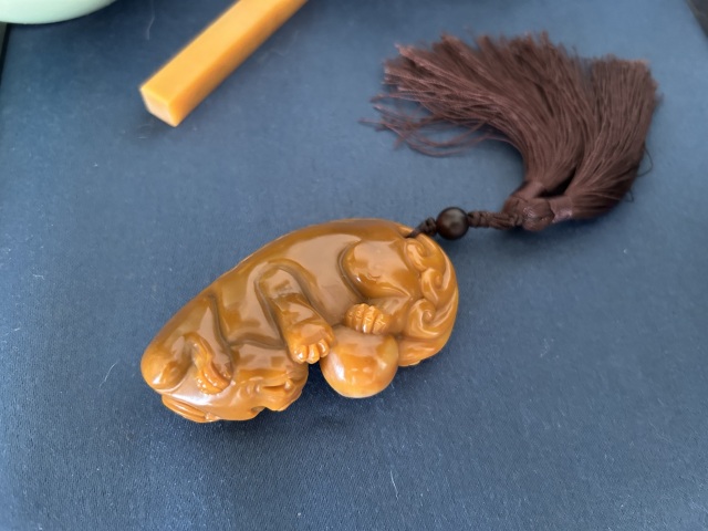 古玩雜項壽山石手把件拍賣,當前價格2699元