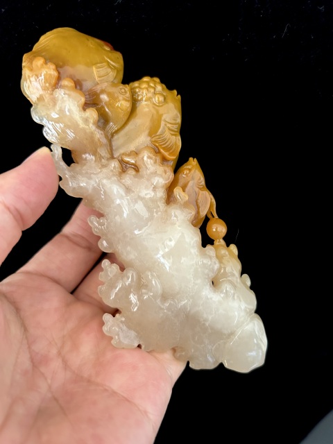 古玩雜項壽山石擺件拍賣,當前價格3999元