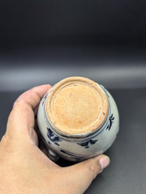 古玩陶瓷明中·青花高士圖雙系執壺拍賣，當前價格23800元
