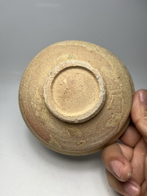 古玩陶瓷宋代青釉束口盞拍賣,當前價格0元