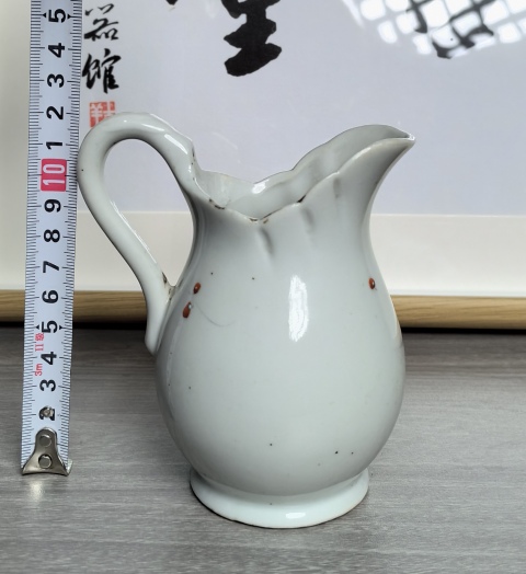 古玩陶瓷民國 精品粉彩花卉紋花澆拍賣,當(dāng)前價格260元