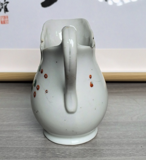 古玩陶瓷民國 精品粉彩花卉紋花澆拍賣,當(dāng)前價格260元