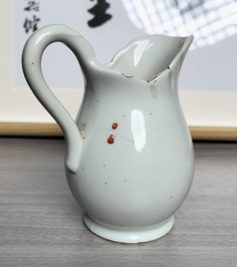 古玩陶瓷民國 精品粉彩花卉紋花澆拍賣,當(dāng)前價格260元