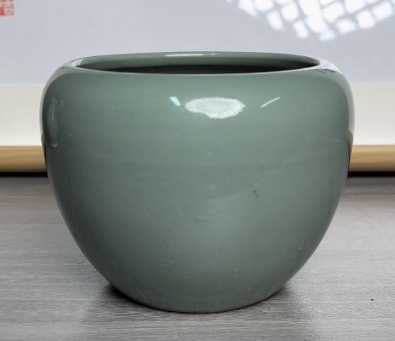 古玩陶瓷冬青釉蘋果尊拍賣，當前價格290元